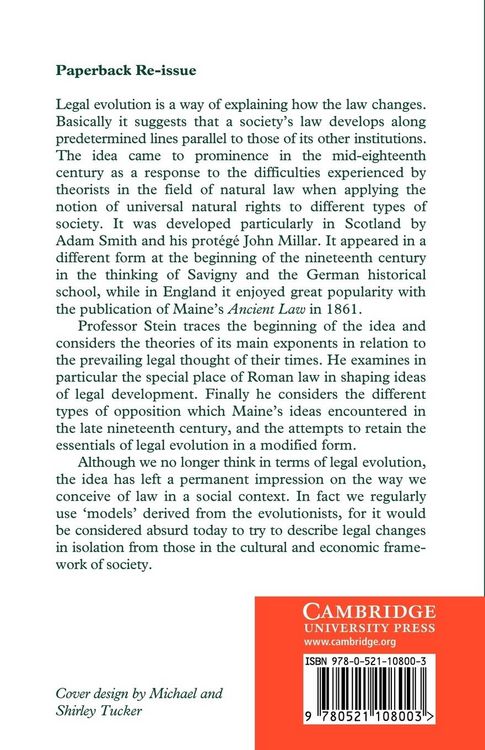 Produktbild: Legal Evolution