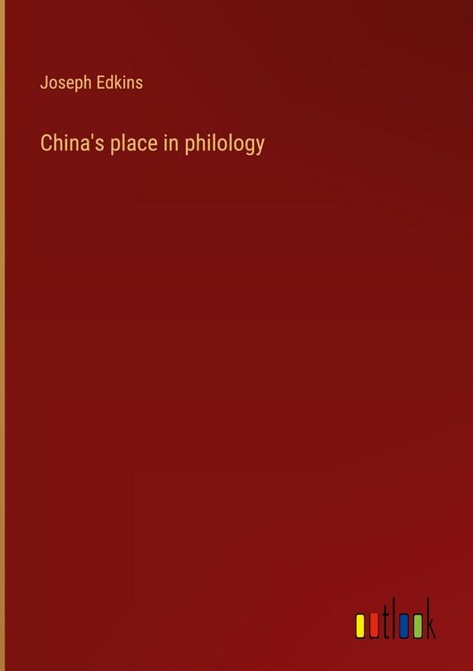 Produktbild: China's place in philology