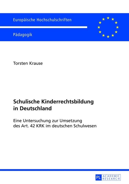 Produktbild: Schulische Kinderrechtsbildung in Deutschland