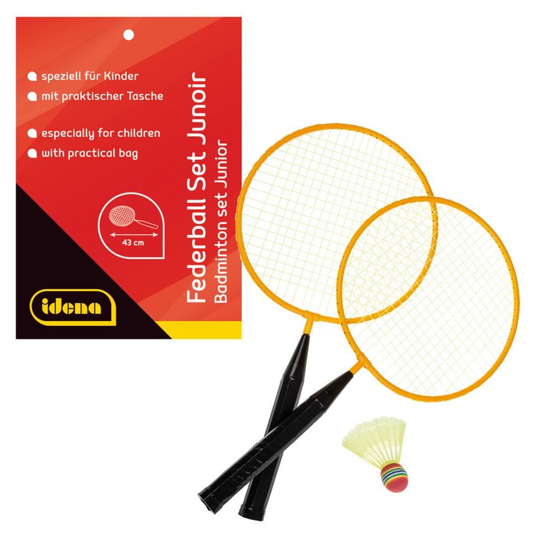 Produktbild: Idena Federball Set Junior 43cm
