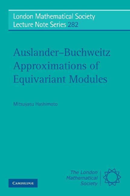 Produktbild: Auslander-Buchweitz Approximations of Equivariant Modules
