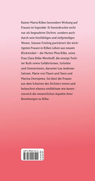 Produktbild: Da rauscht das Herz. Rilke und die Frauen