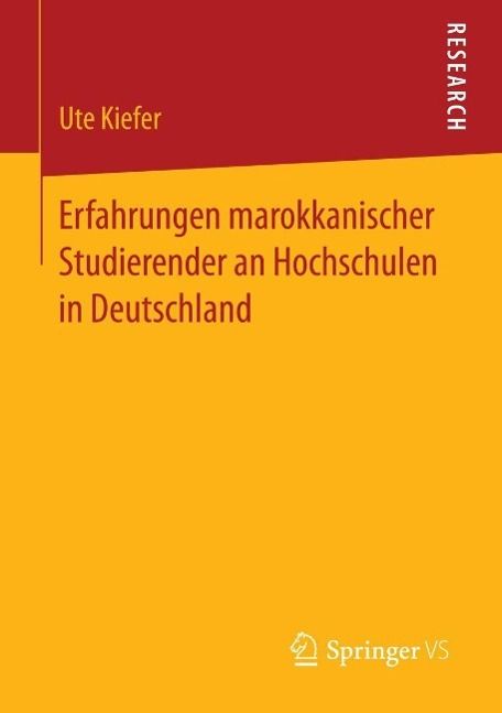 Produktbild: Erfahrungen marokkanischer Studierender an Hochschulen in Deutschland