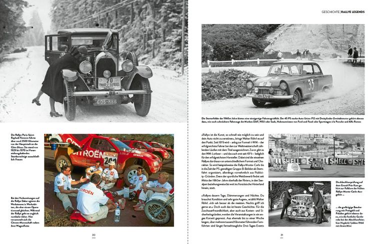 Produktbild: Rallye Legenden - Zeitreise auf Asphalt, Schotter und Schnee