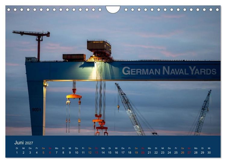 Produktbild: Das Wahrzeichen der F&ouml;rdestadt (Wandkalender 2027 DIN A4 quer), CALVENDO Monatskalender