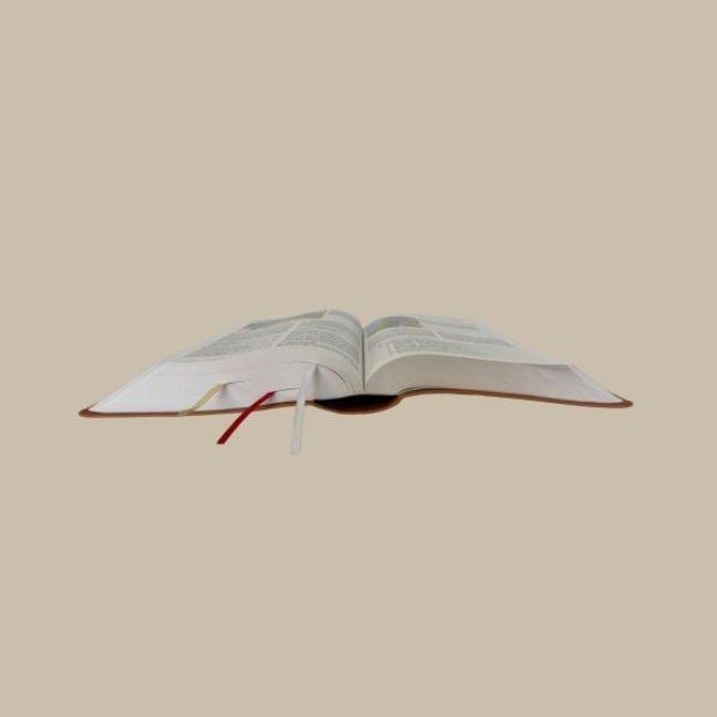 Produktbild: Elberfelder Bibel. Die gro&szlig;e Studien- und Kommentarausgabe, Kunstleder Beige