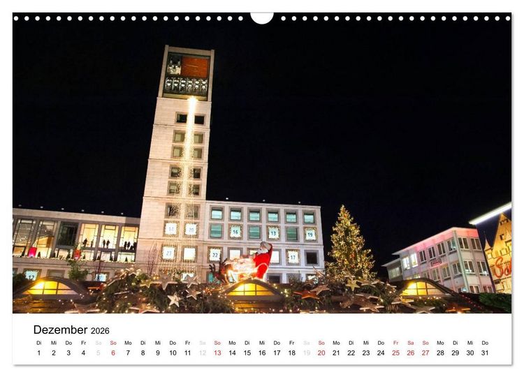 Produktbild: stadtansichten stuttgart (Wandkalender 2026 DIN A3 quer), CALVENDO Monatskalender