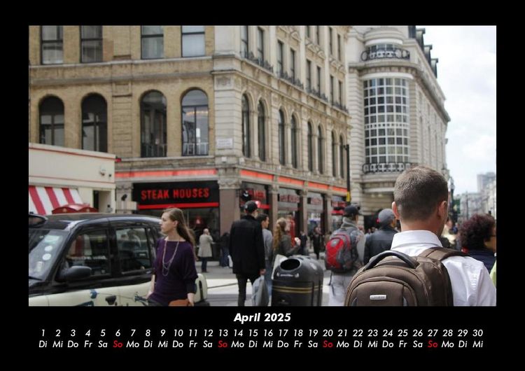 Produktbild: Londons schönste Seiten 2025 Fotokalender DIN A3