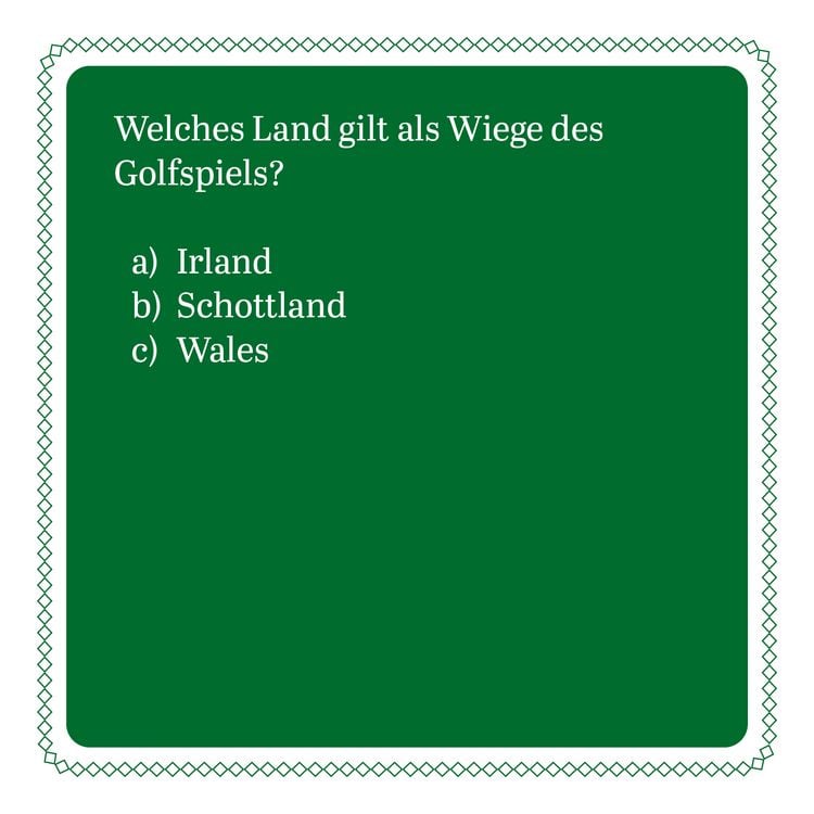 Produktbild: Das Golf-Quiz (Neuauflage)