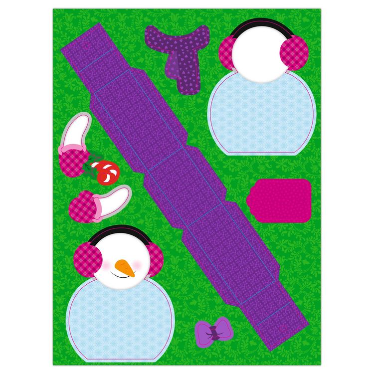 Produktbild: URSUS Geschenktaschen Paper gift boxes, Schneemann, Geschenkboxen Set