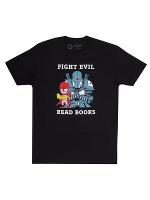 Produktbild: Fight Evil, Read Books: 2018 Design Unisex T-Shirt Medium
