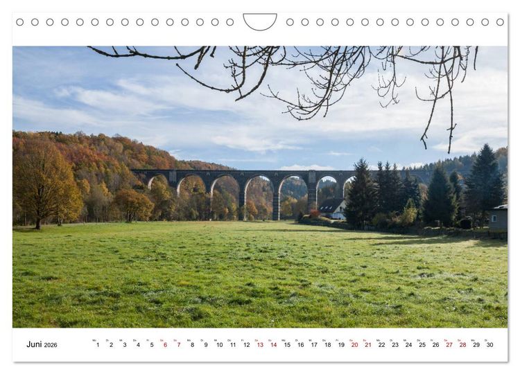 Produktbild: Einblicke in das Erzgebirge (Wandkalender 2026 DIN A4 quer), CALVENDO Monatskalender