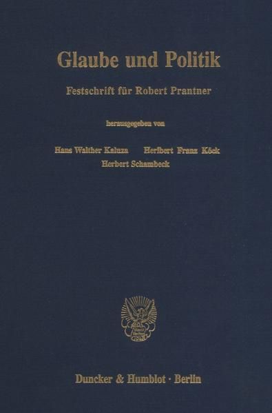 Produktbild: Glaube und Politik.