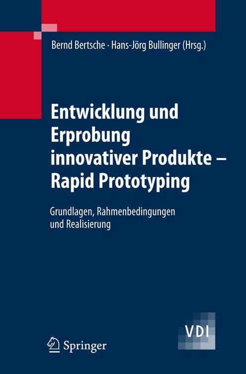 Produktbild: Entwicklung und Erprobung innovativer Produkte - Rapid Prototyping