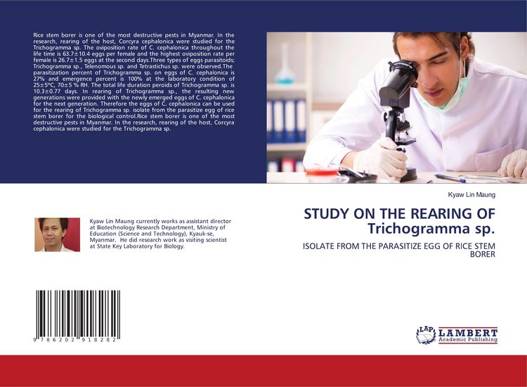 Produktbild: Study On The Rearing Of Trichogramma Sp.
