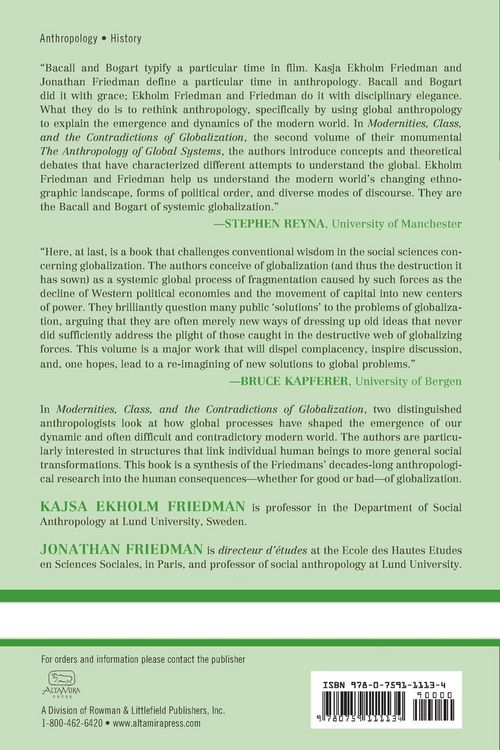 Produktbild: Modernities, Class, and the Contradictions of Globalization