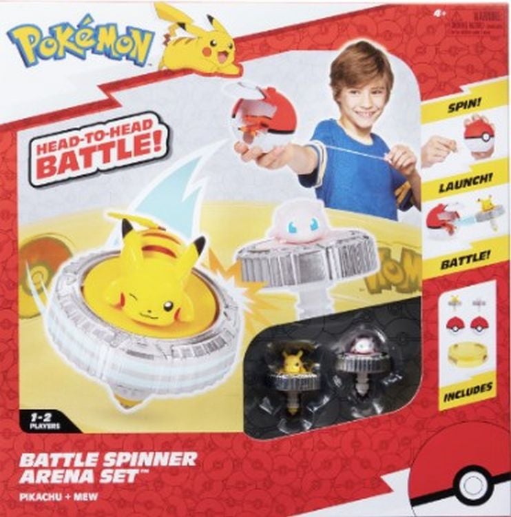 Produktbild: Pok&eacute;mon Battle Spinner Arena Set