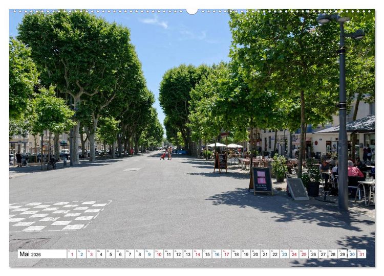 Produktbild: Frankreichs gro&szlig;e St&auml;dte - B&eacute;ziers (hochwertiger Premium Wandkalender 2026 DIN A2 quer), Kunstdruck in Hochglanz
