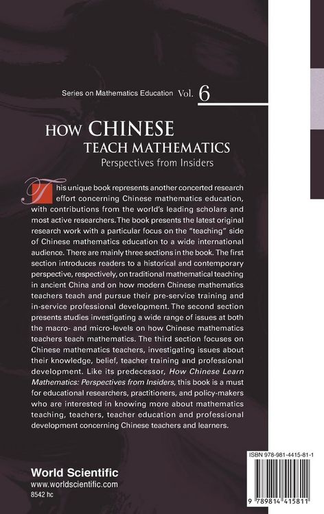 Produktbild: How Chinese Teach Mathematics