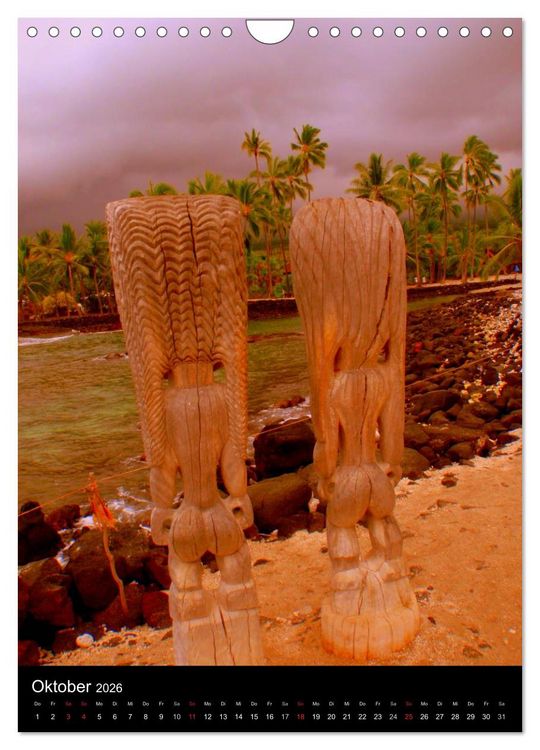 Produktbild: Hawaii (Wandkalender 2026 DIN A4 hoch), CALVENDO Monatskalender