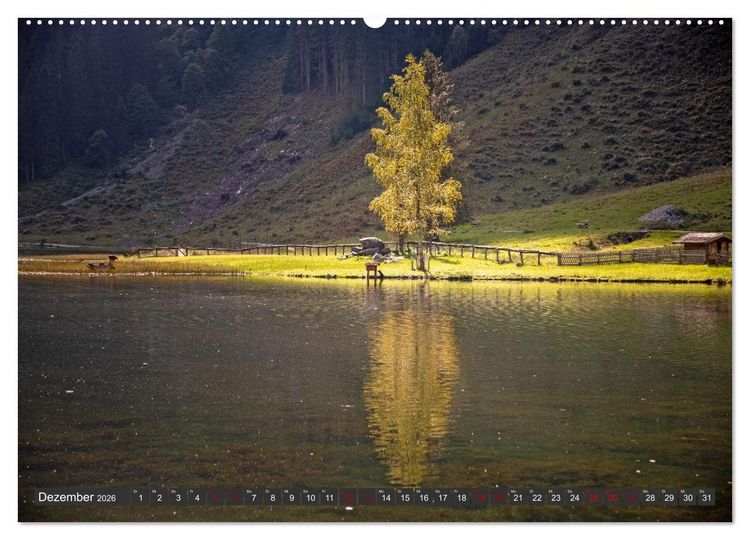 Produktbild: Seen in &Ouml;sterreich (hochwertiger Premium Wandkalender 2026 DIN A2 quer), Kunstdruck in Hochglanz
