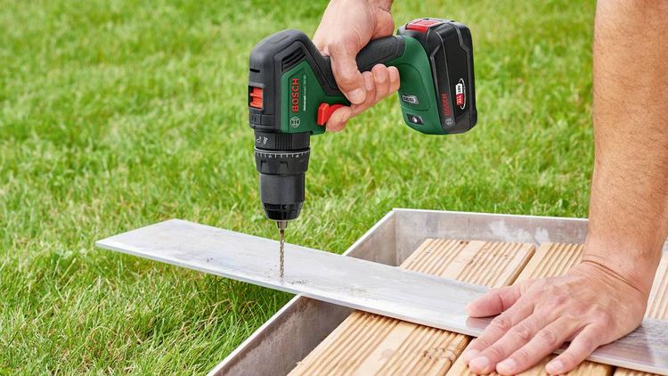 Produktbild: Bosch Home and Garden UniversalImpact 18V-60 06039D7100 Akku-Schlagbohrschrauber 18 V Li-Ion ohne Akku, ohne Ladeger&auml;t