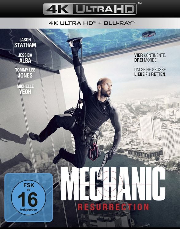 Produktbild: Mechanic: Resurrection (4K Ultra HD) (+ Blu-ray)