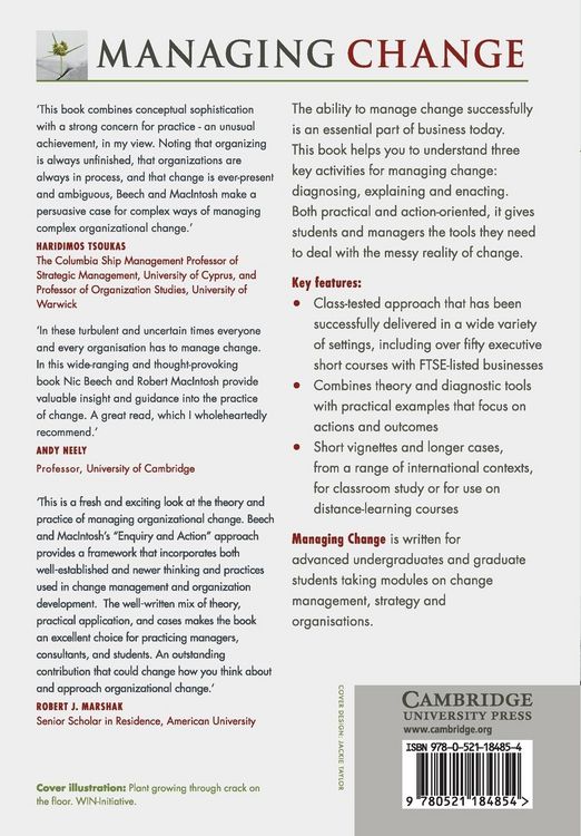 Produktbild: Managing Change