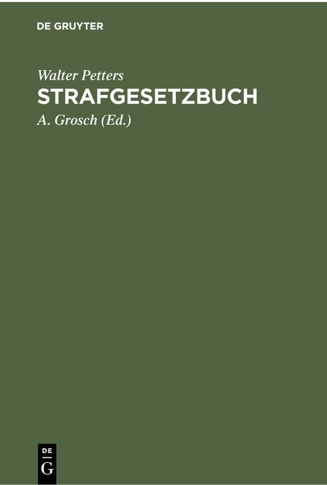 Produktbild: Strafgesetzbuch