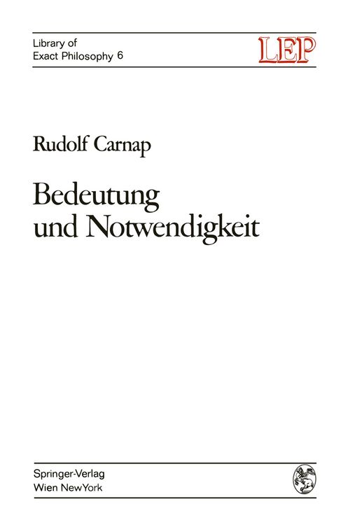 Produktbild: Bedeutung und Notwendigkeit