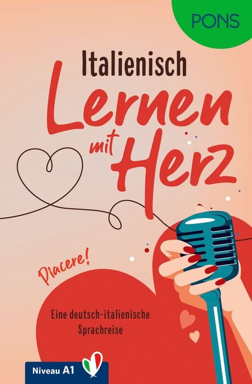 Produktbild: PONS Lernen mit Herz Italienisch A1