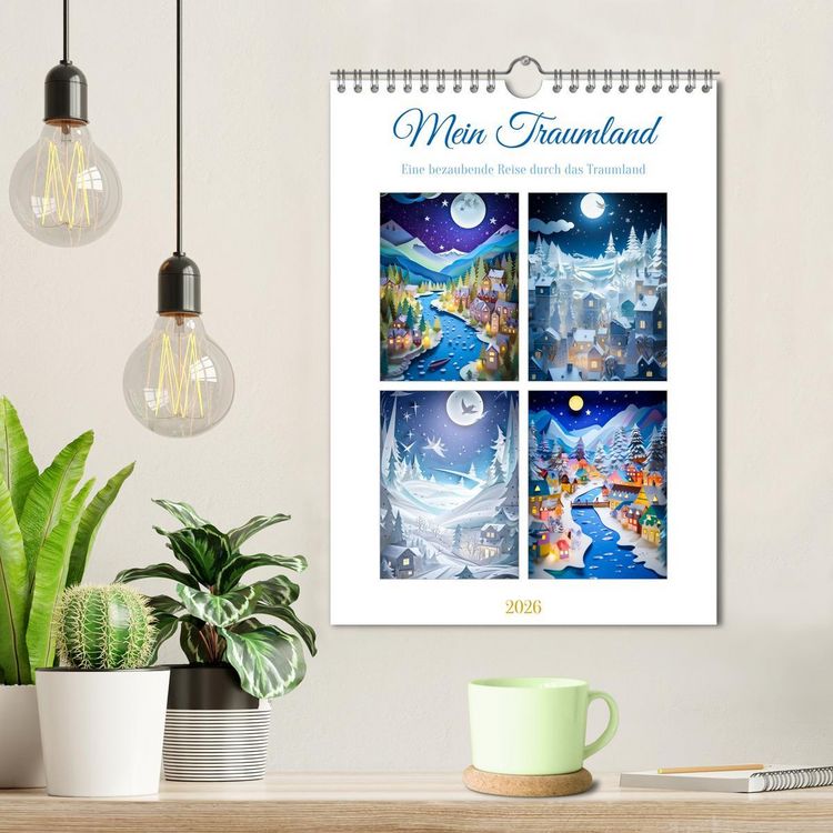 Produktbild: Mein Traumland (Wandkalender 2026 DIN A4 hoch), CALVENDO Monatskalender