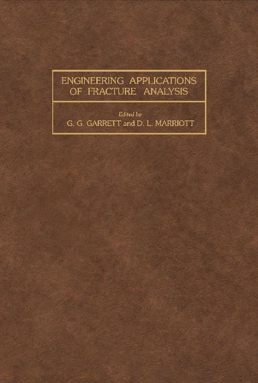 Produktbild: Engineering Applications of Fracture Analysis