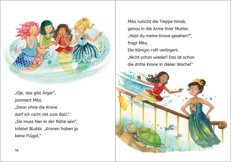 Produktbild: Lesel&ouml;wen 2. Klasse - Meerm&auml;dchengeschichten