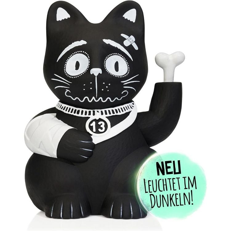 Produktbild: Winkekatze Glow in the Dark
