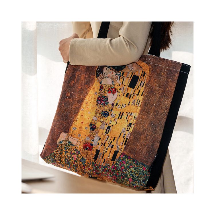 Produktbild: Jutebeutel, Klimt, Der Kuss