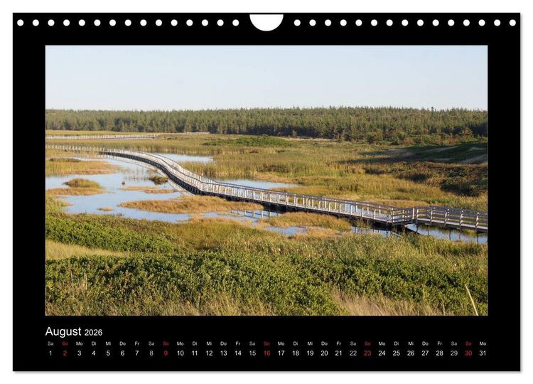 Produktbild: Nova Scotia & Prince Edward Island (Wandkalender 2026 DIN A4 quer), CALVENDO Monatskalender