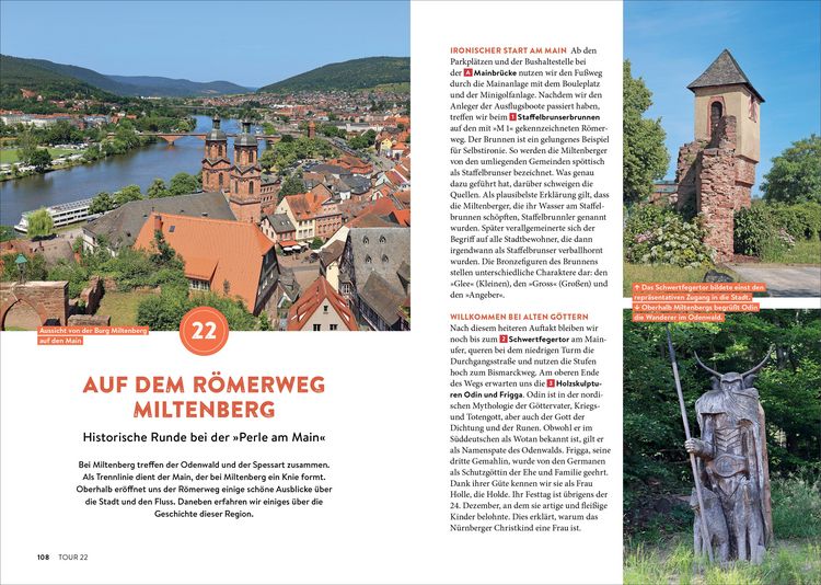 Produktbild: Vergessene Pfade Odenwald und Spessart