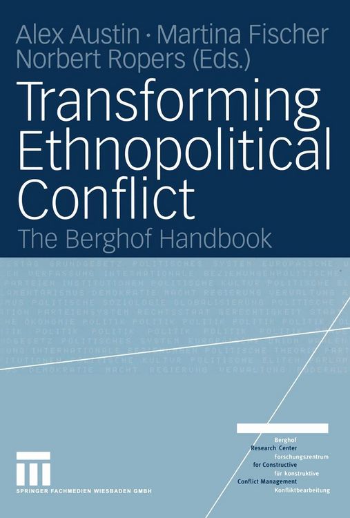Produktbild: Transforming Ethnopolitical Conflict
