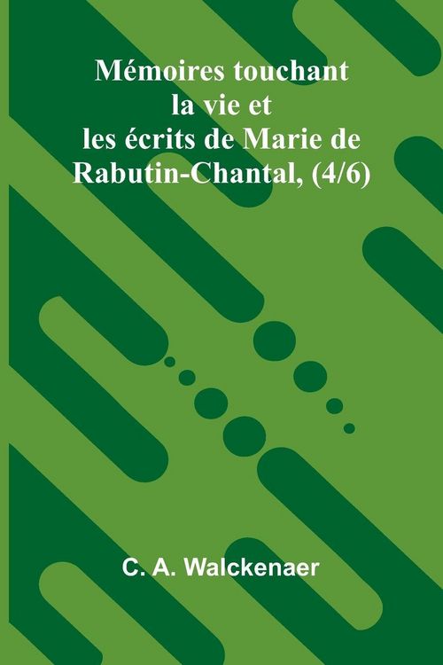 Produktbild: M moires touchant la vie et les ecrits de Marie de Rabutin-Chantal, (4/6)