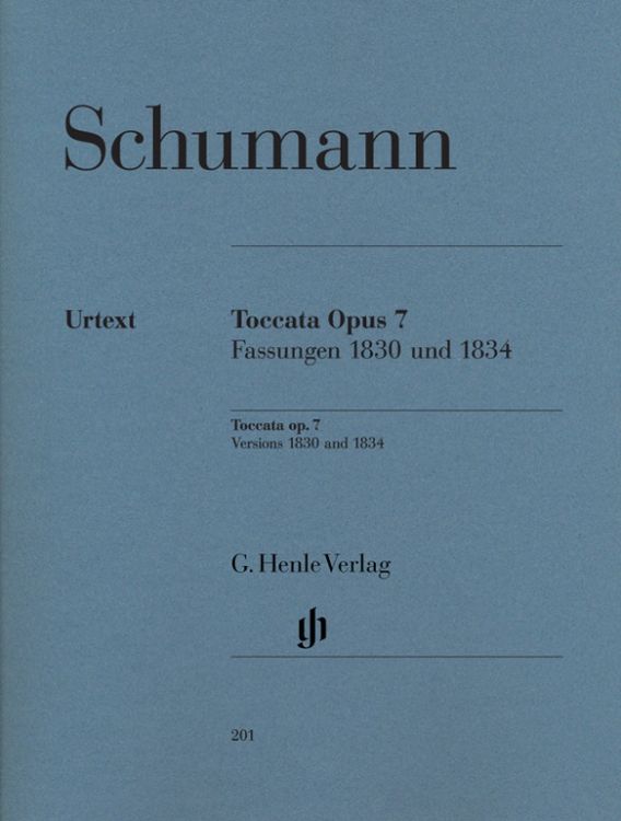Bild vom Artikel Robert Schumann - Toccata C-dur op. 7, Fassungen 1830 und 1834 vom Autor Robert Schumann