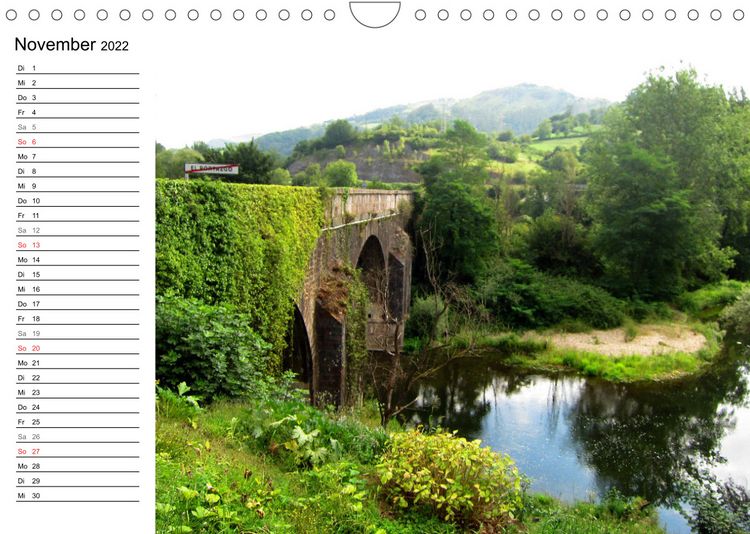 Produktbild: Jakobsweg - Camino San Salvador (Wandkalender 2022 DIN A4 quer)