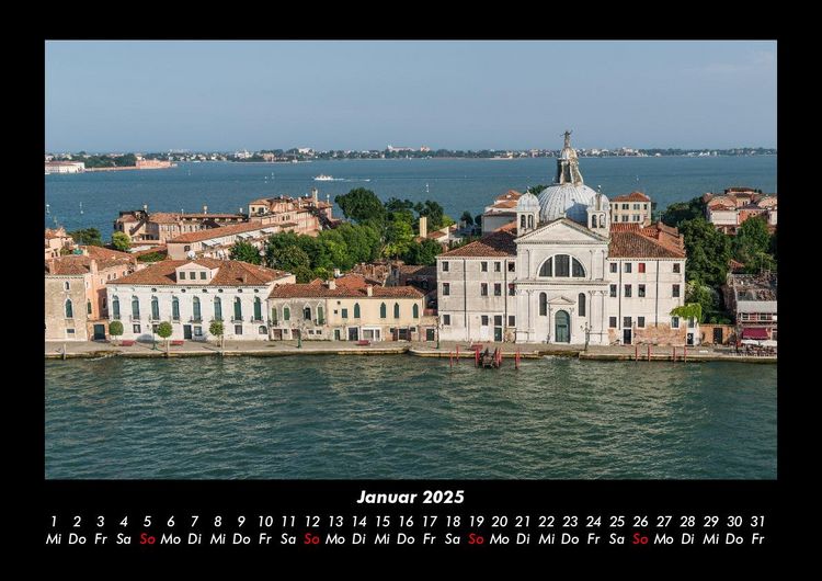 Produktbild: Venedig 2025 Fotokalender DIN A3