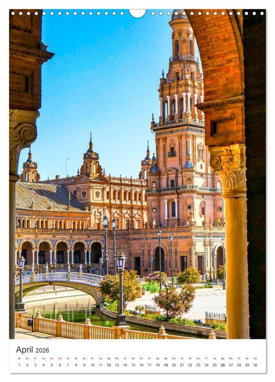 Produktbild: Spanien - Tapas, Flamenco und Sangria (Wandkalender 2026 DIN A3 hoch), CALVENDO Monatskalender
