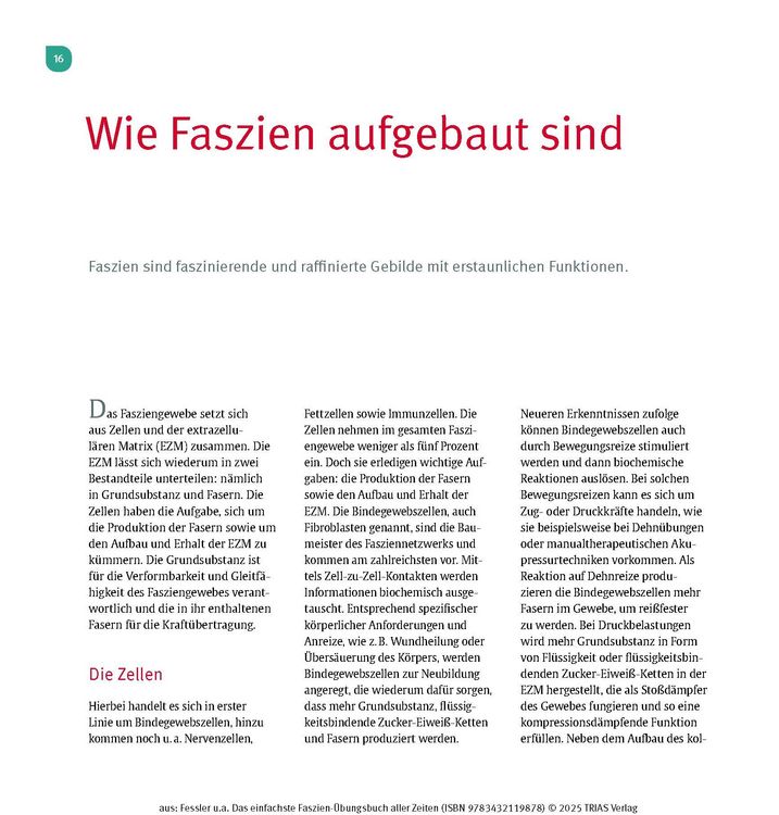 Produktbild: Das einfachste Faszien-&Uuml;bungsbuch aller Zeiten
