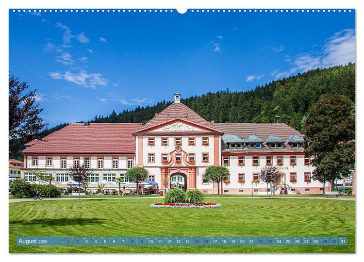 Produktbild: St. Blasien - Dom- und Kurstadt (hochwertiger Premium Wandkalender 2026 DIN A2 quer), Kunstdruck in Hochglanz