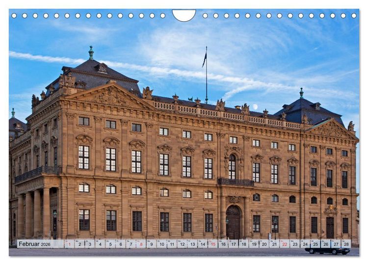 Produktbild: W&Uuml;RZBURG - ALTSTADT IMPRESSIONEN (Wandkalender 2026 DIN A4 quer), CALVENDO Monatskalender