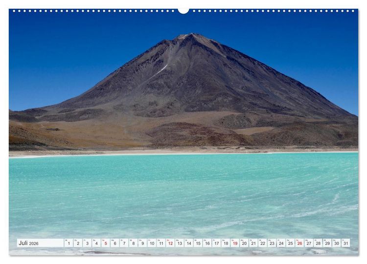 Produktbild: Bolivien - Unterwegs im Hochland (Wandkalender 2026 DIN A2 quer), CALVENDO Monatskalender