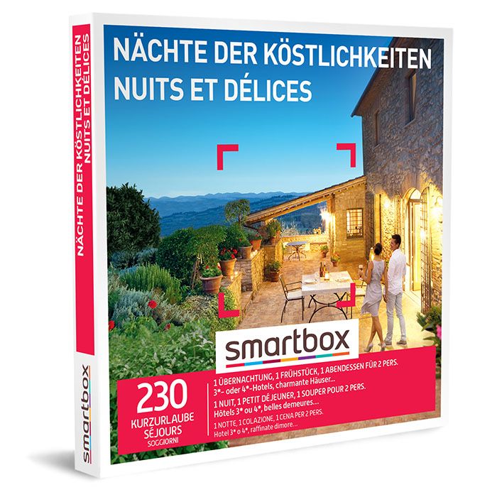 Produktbild: Smartbox "N&auml;chte der K&ouml;stlichkeiten"