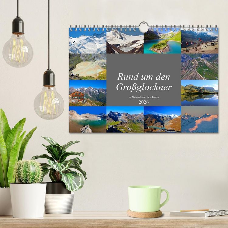 Produktbild: Rund um den Gro&szlig;glockner (Wandkalender 2026 DIN A4 quer), CALVENDO Monatskalender